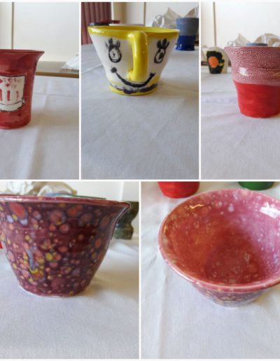 Our fantastic pots finished